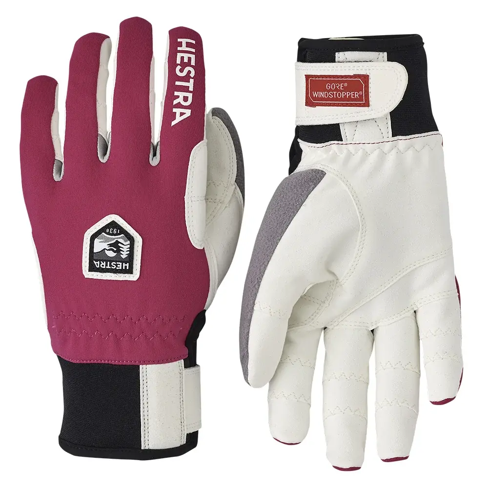 Gants de running Hestra Ergo Grip Windstopper Race Fuchsia