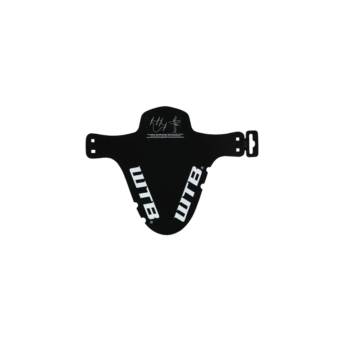 WTB Garde-boue WTB Logo MTB noir