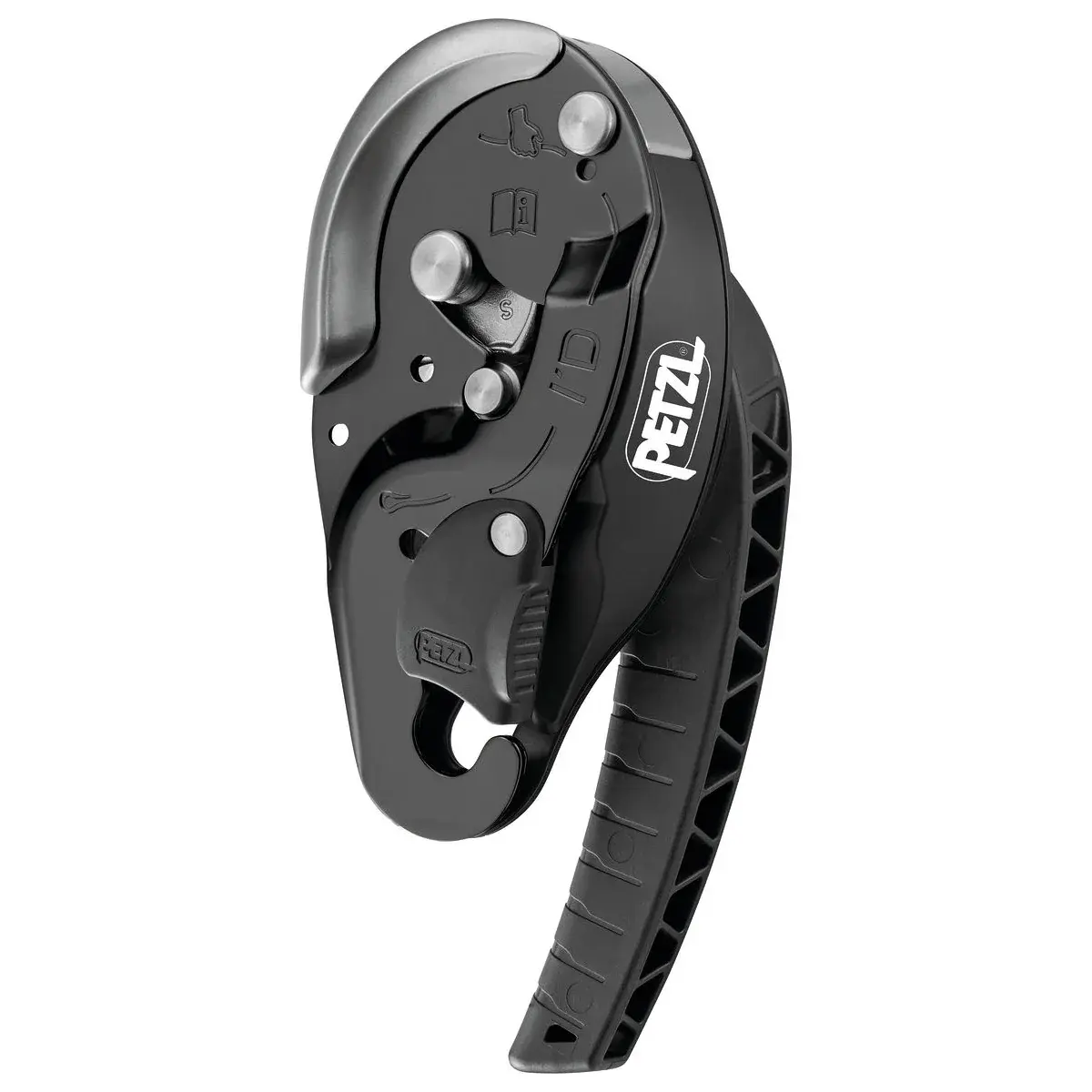 Petzl Descendeur Petzl I´D S noir