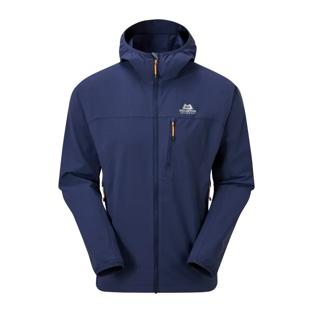 Veste Mountain Equipment Echo Hooded Jacket | Medieval Blue