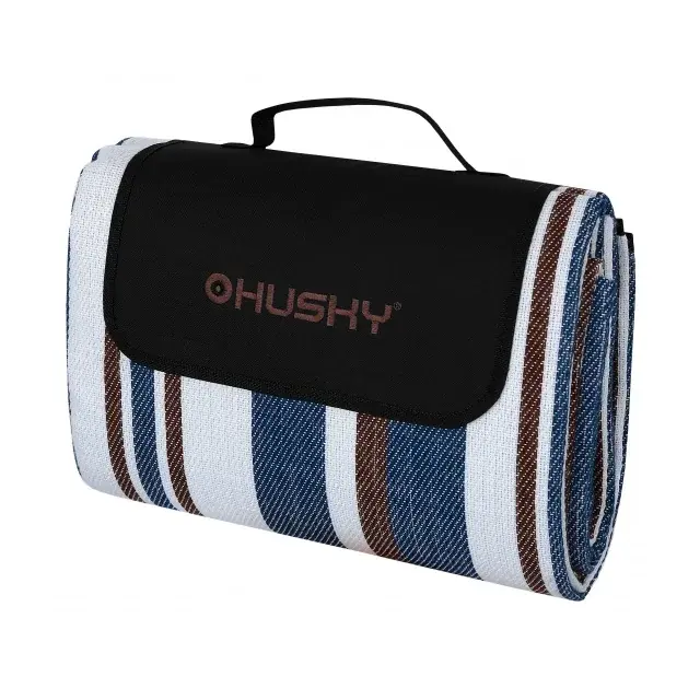 Husky Couverture de camping Husky Covery 200 blue/brown