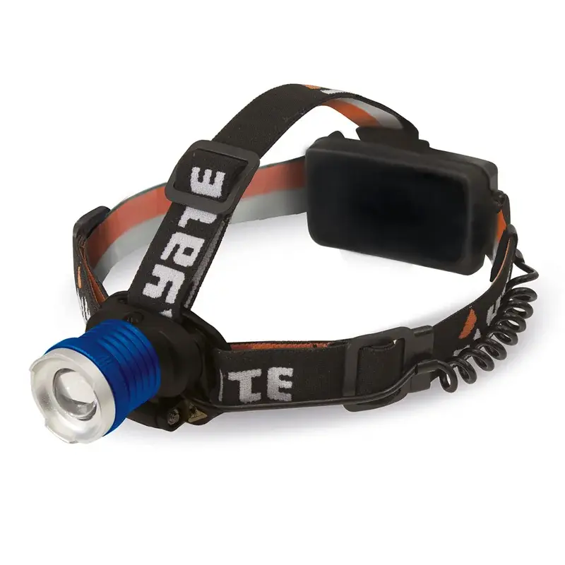 Yate Lampe frontale Yate Puma II, 6W CREE, 2x bat 18650, chargeur
