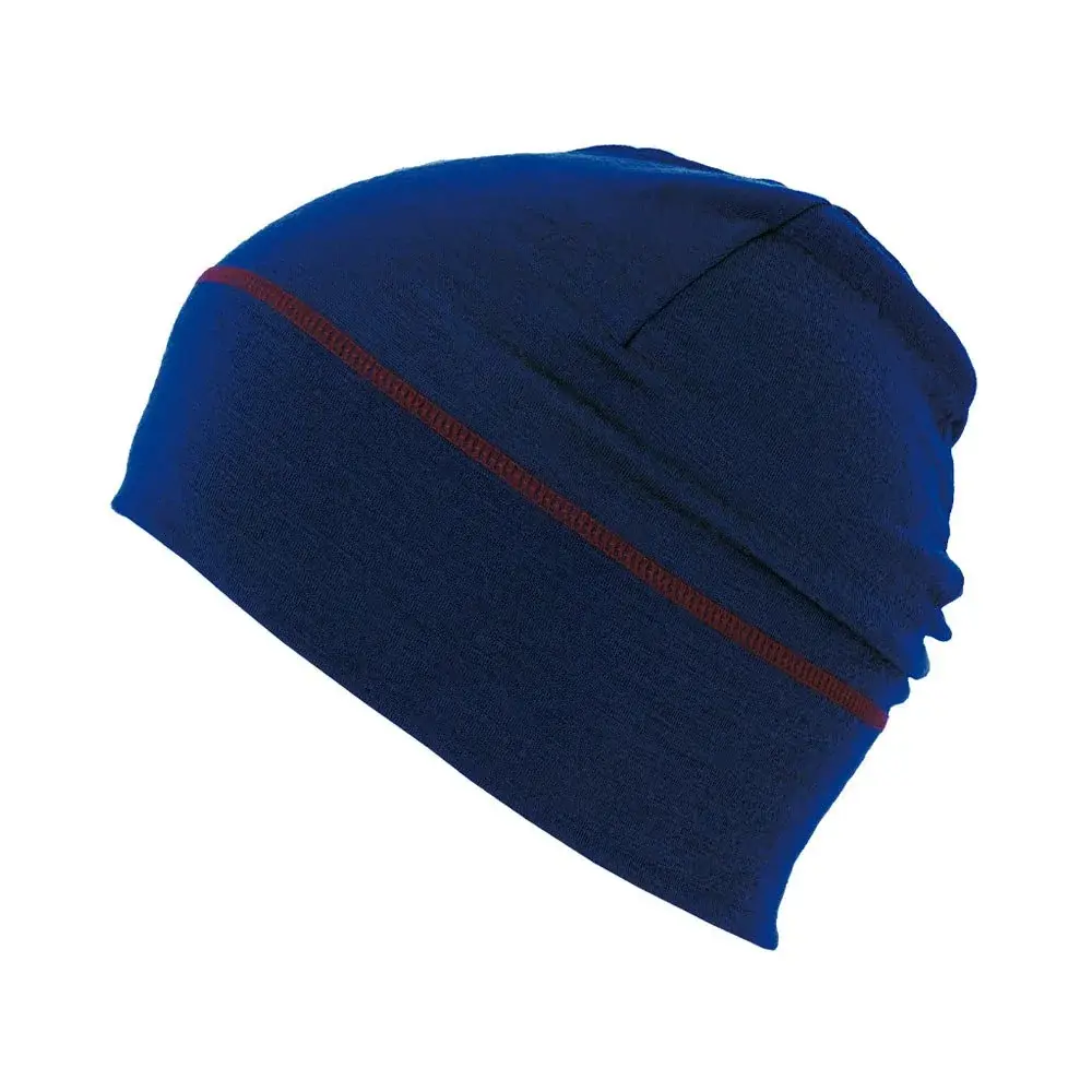 MATT Bonnet en laine MATT 5805 Light Merino Wool Beanie Navy
