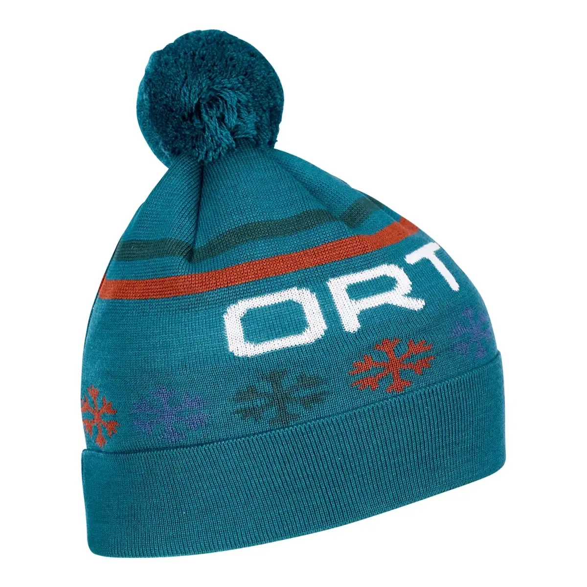 Ortovox Bonnet Ortovox Nordic Knit Beanie Pacific green