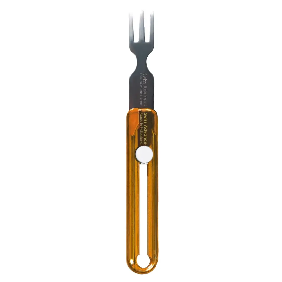 Swiss Advance Fourchette télescopique de voyage Swiss Advance 12g orange