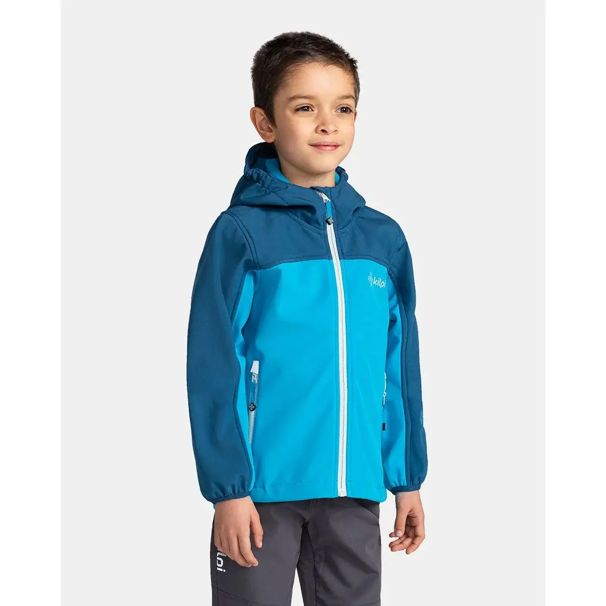 Kilpi Veste softshell garçon Kilpi Ravio-J bleu
