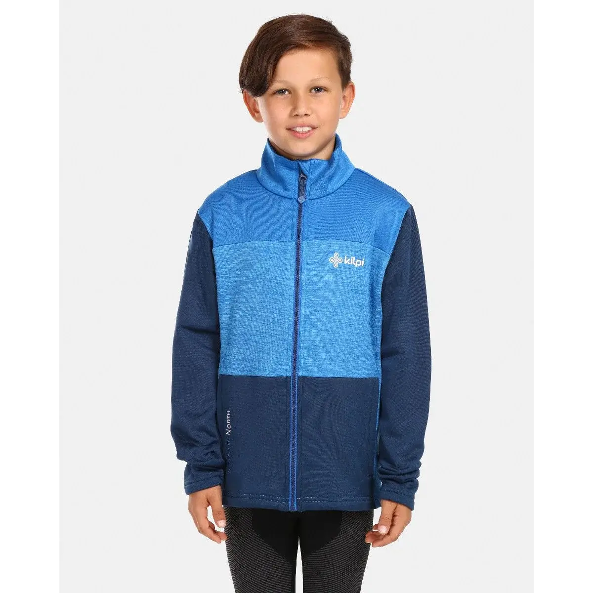 Kilpi Veste de ski garçon Kilpi Ateni-JB gris foncé