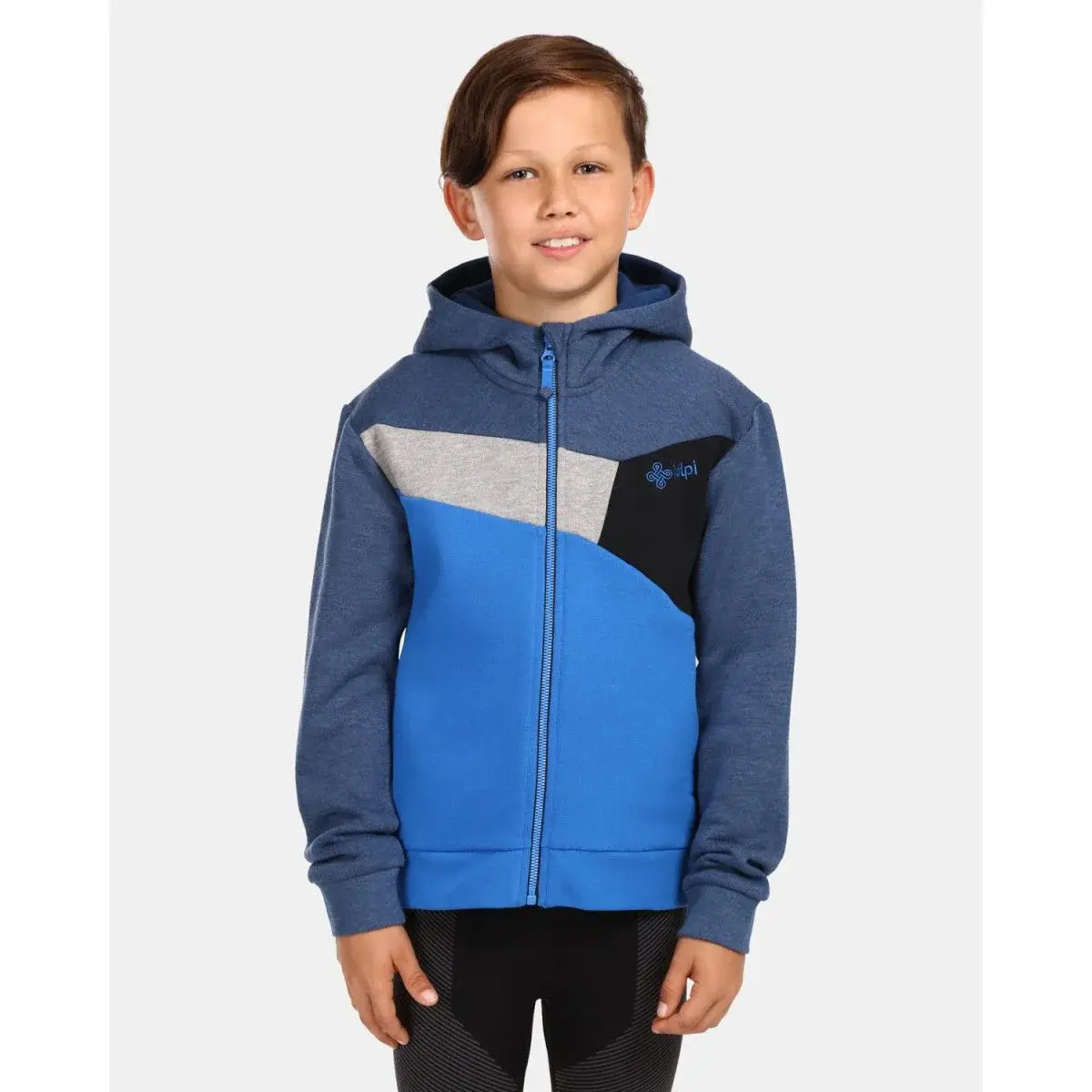Kilpi Sweat en coton garçon Kilpi Preda-JB bleu