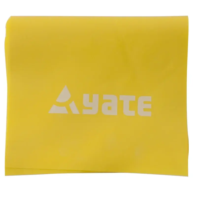Yate Bande de résistance Yate Fit Band 200 x 12 cm souple, jaune