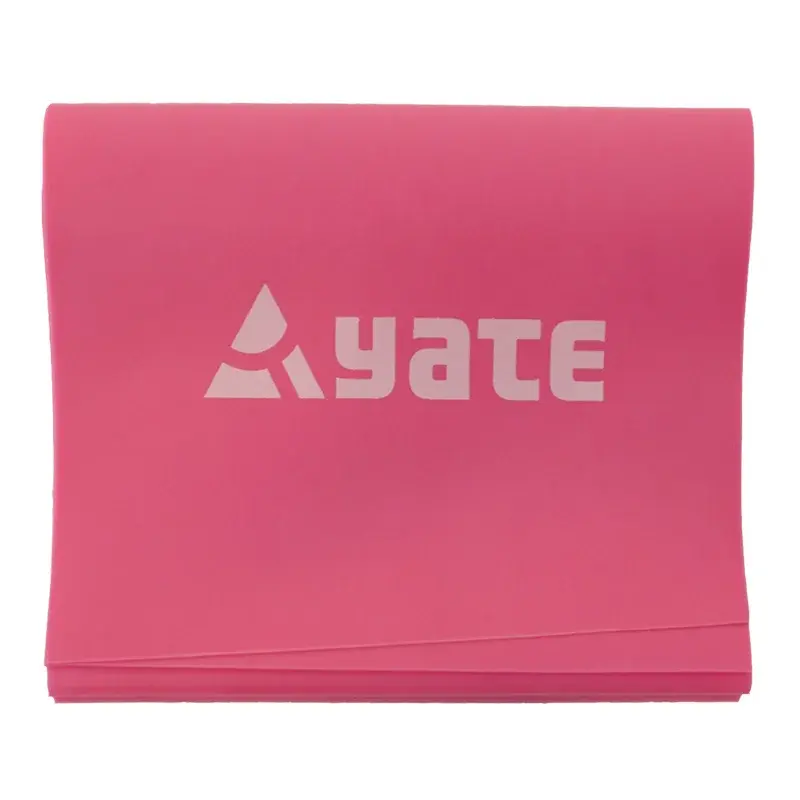 Yate Bande de résistance Yate Fit Band 200 x 12 cm semi-rigide, rouge