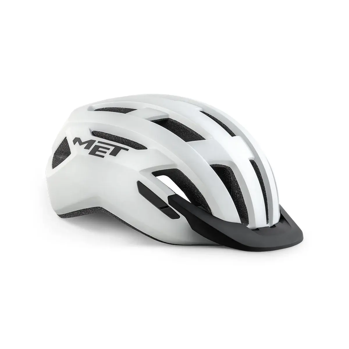 MET Casque vélo MET Allroad blanc mat
