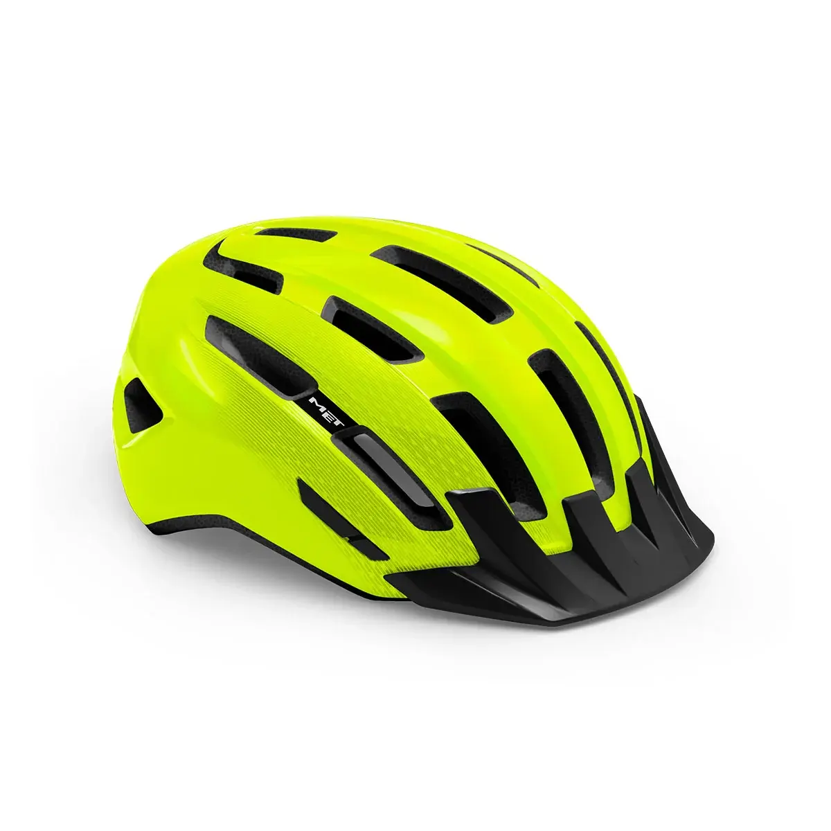 Casque vélo MET Downtown reflex jaune