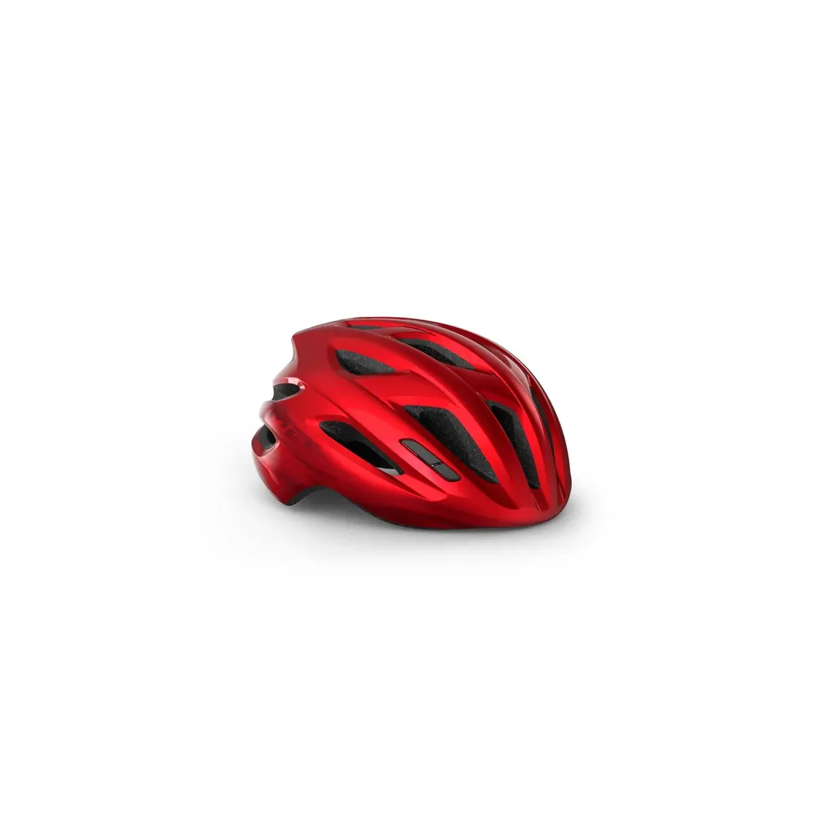 Casque vélo MET Idolo rouge métallisé