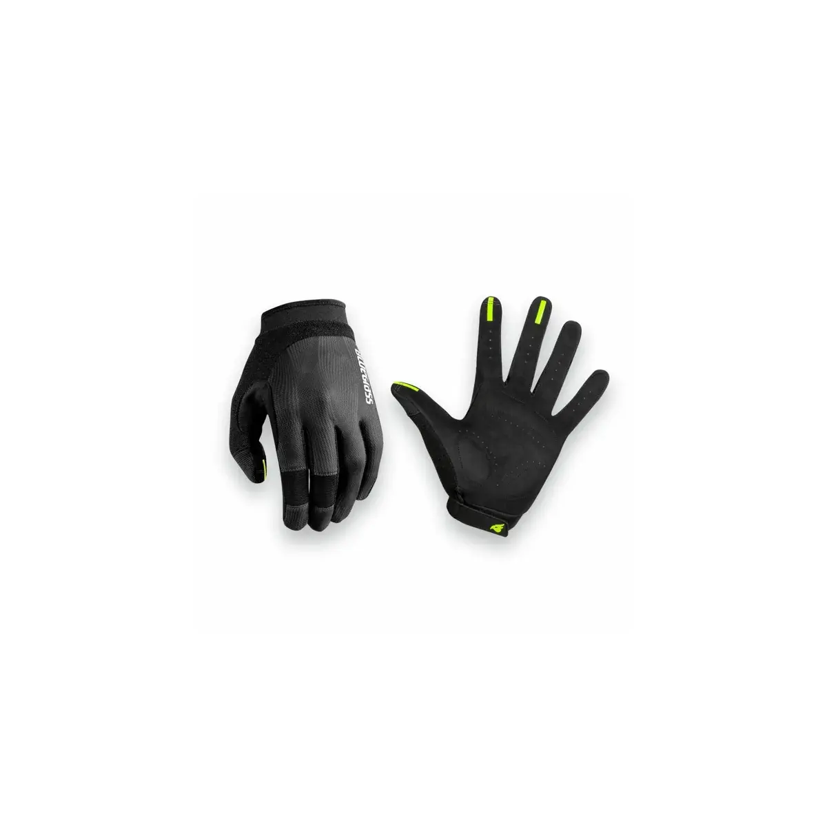 Gants de vélo Bluegrass React noir