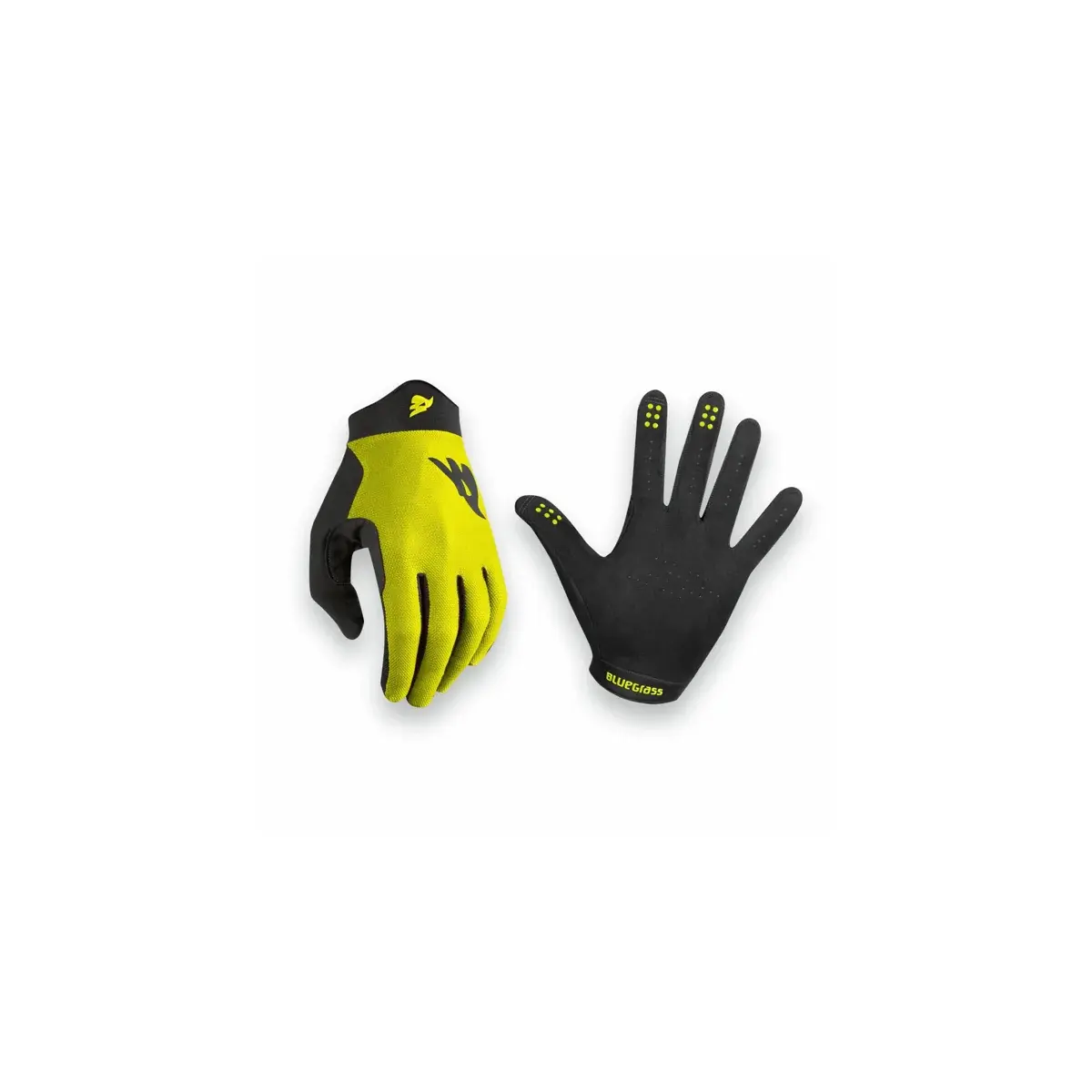 Gants de vélo Bluegrass Union reflex jaune