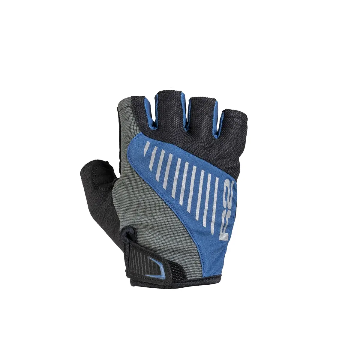 R2 Gants de vélo R2 Jasper bleu, gris, noir