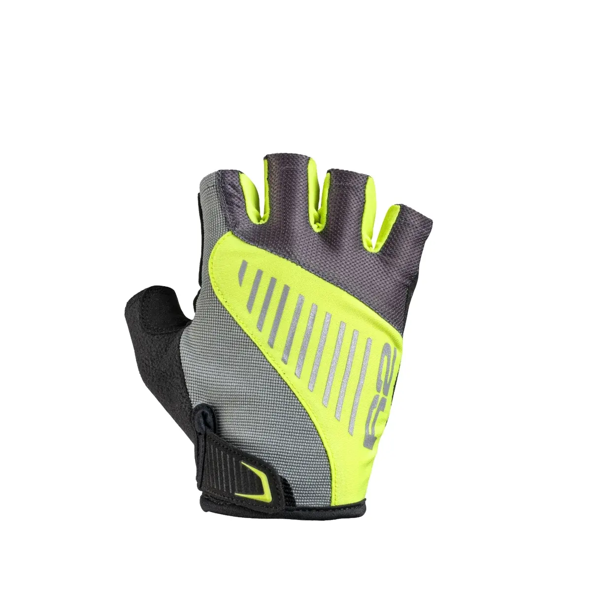 R2 Gants de vélo R2 Jasper neon jaune, gris