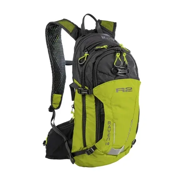 R2 Sac à dos vélo R2 Raven vert citron