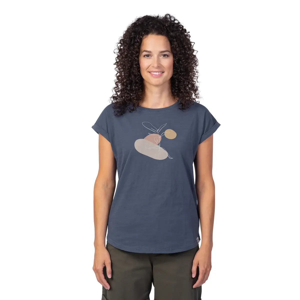 T-shirt femme Hannah ARISSA II ombre blue
