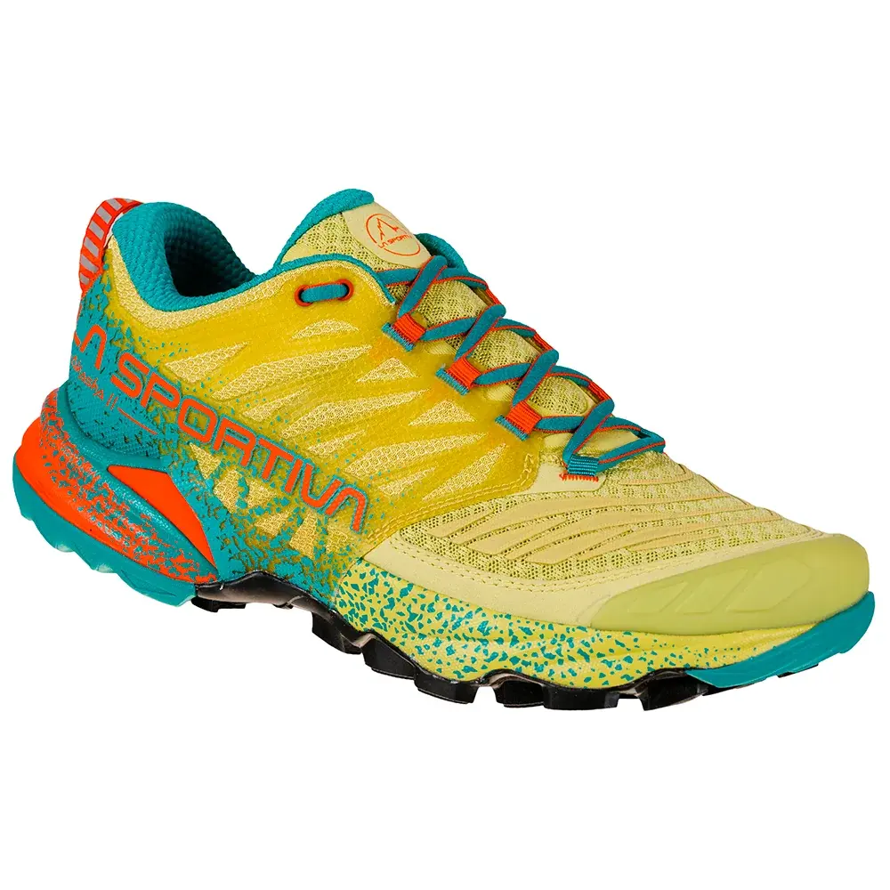 La Sportiva Chaussures de running femme La Sportiva Akasha II green banana/lagoon