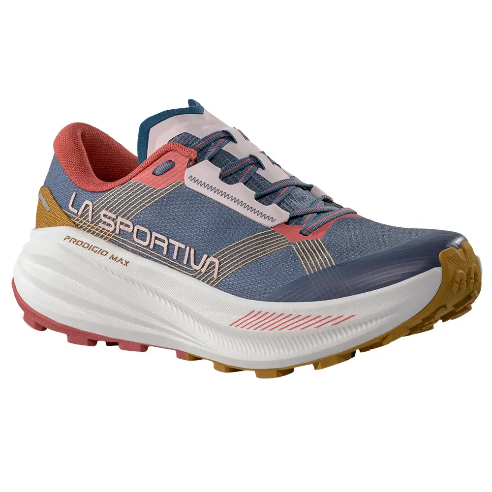 La Sportiva Chaussures de running femme La Sportiva Prodigio Max hurricane/mineral red
