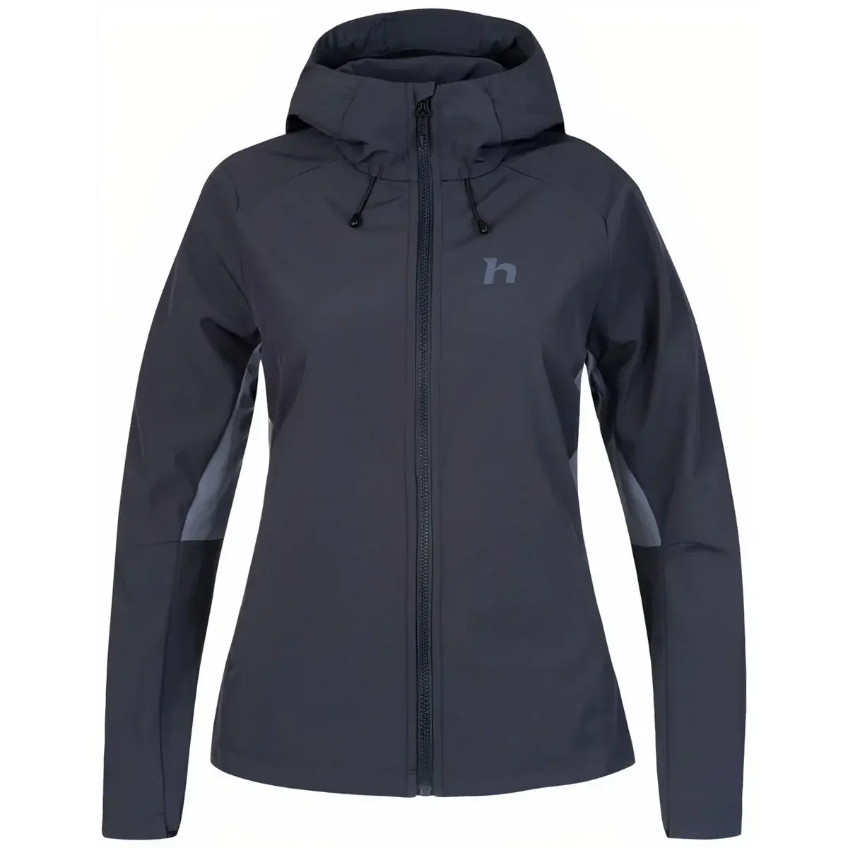 Veste femme Hannah Airy Hoody polar night/grisaille