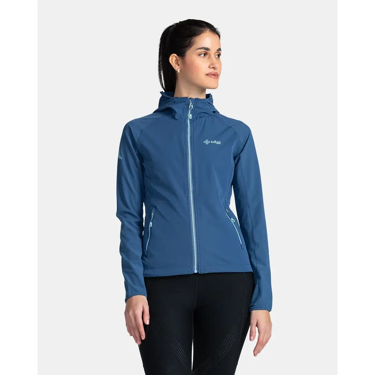 Kilpi Veste de running femme Kilpi Neatril-W bleu foncé