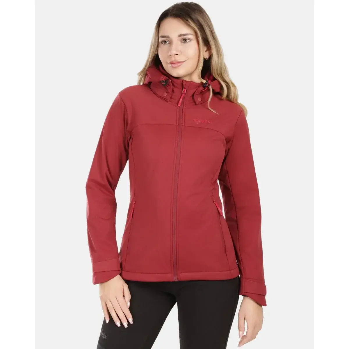 Veste femme Kilpi ONTAVIA-W rouge foncé