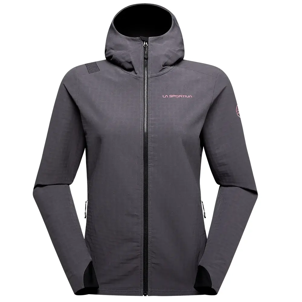 Veste femme La Sportiva DESCENDER STORM onyx/rosebay