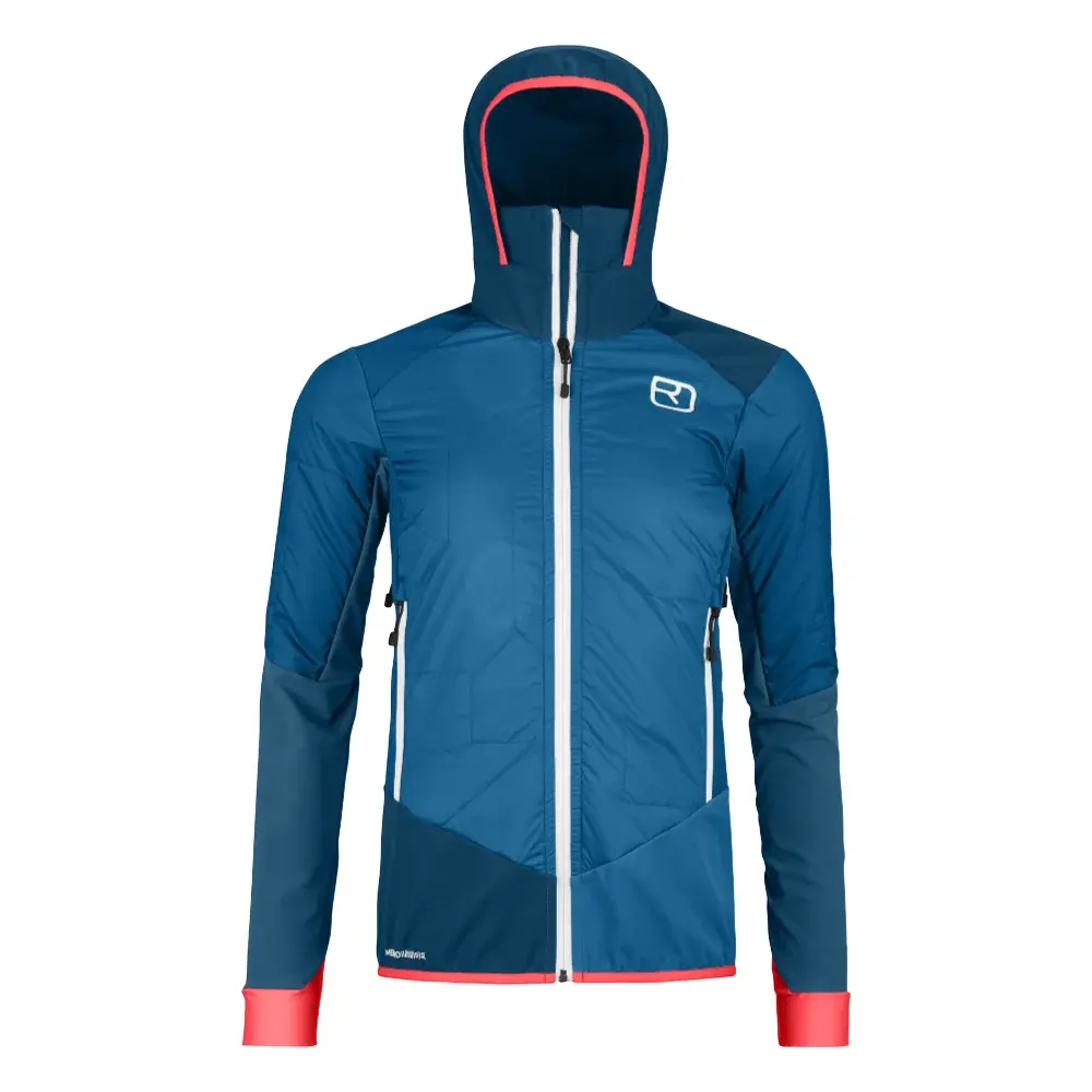 Ortovox Veste femme Ortovox W's Col Becchei Hybrid Jacket Mountain Blue