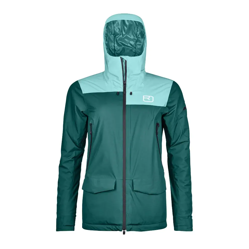 Veste femme Ortovox W's Sedrun Jacket Pacific Green