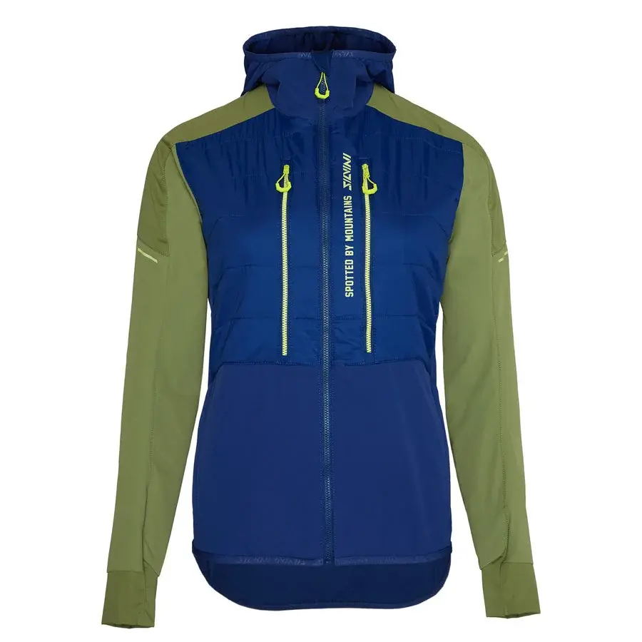 Veste de ski de randonnée femme Silvini Aspirino navy-olive
