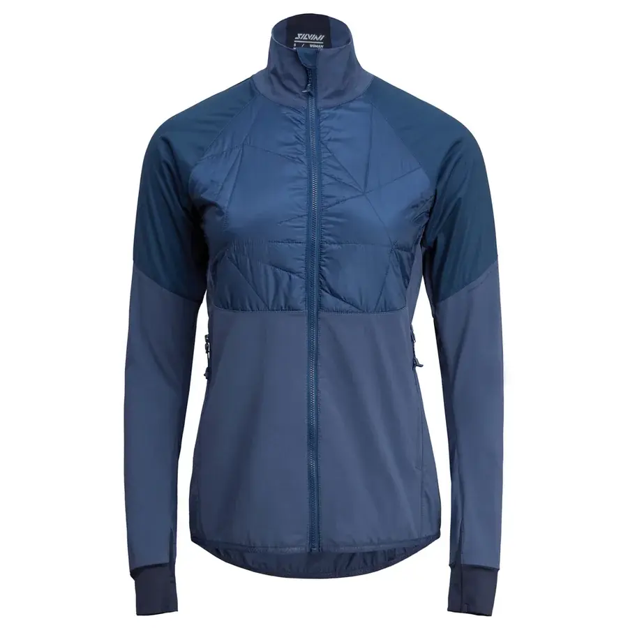 Veste de ski de fond femme Silvini Cortena WJ2121 navy