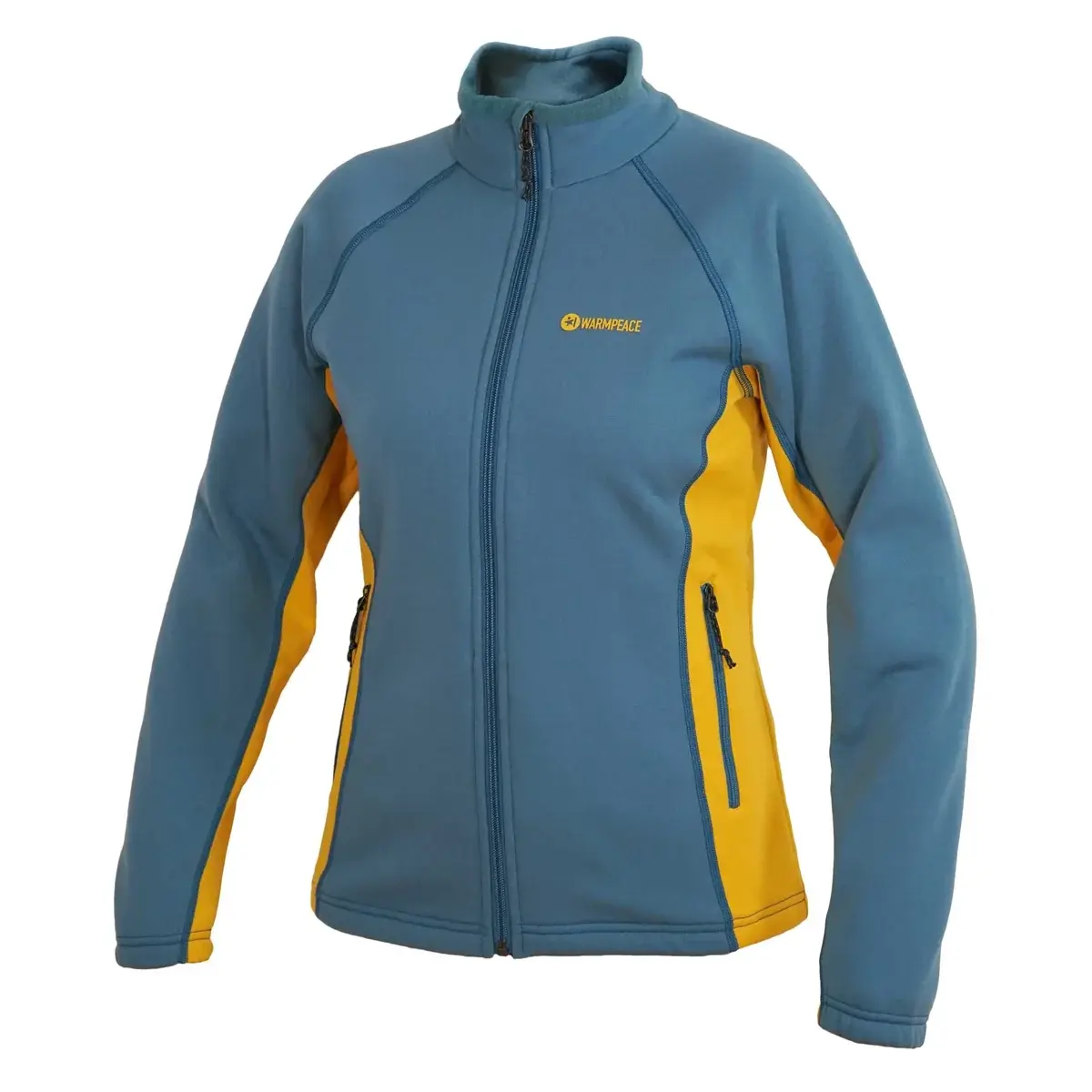 Warmpeace Veste zippée femme Warmpeace Driggs Lady shadow blue/gold