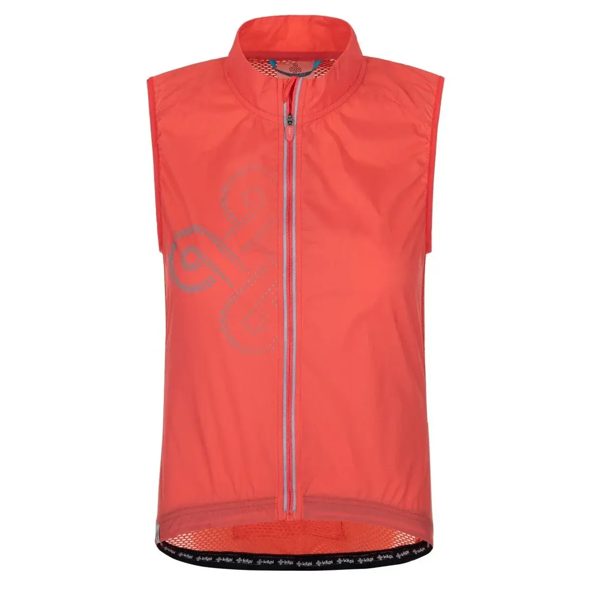 Kilpi Gilet sans manches de vélo femme Kilpi FLOW-W corail