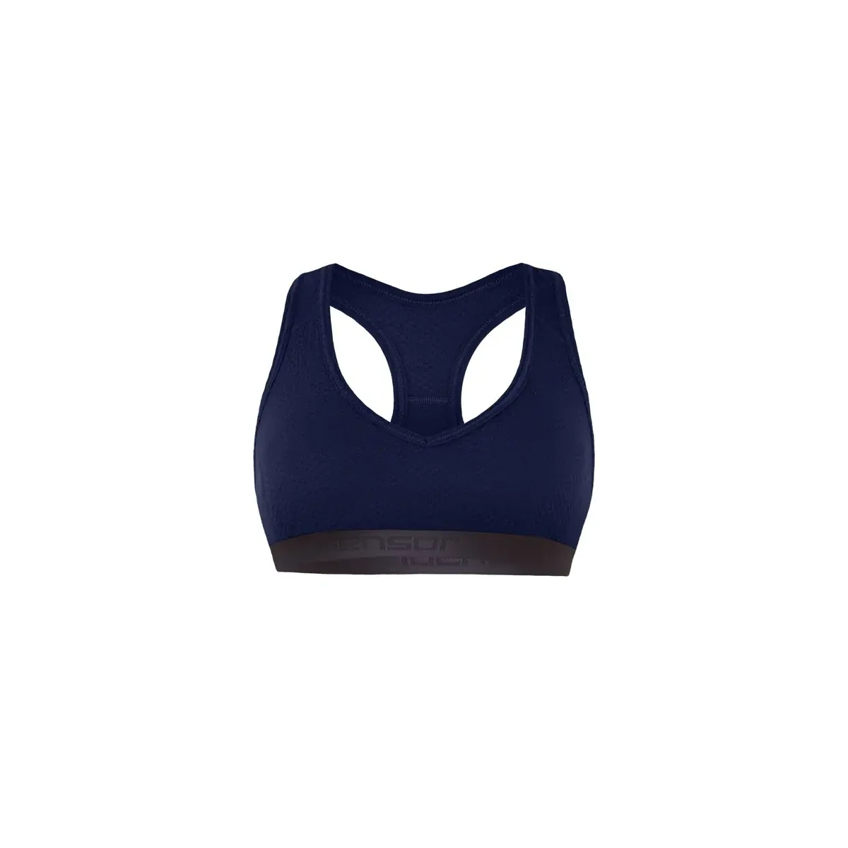 Sensor Brassière de sport femme Sensor Merino DF Bleu foncé