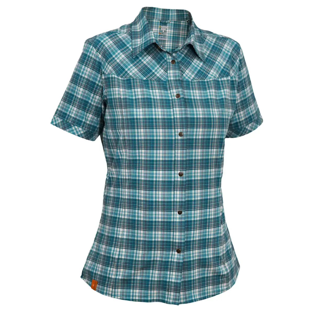 Warmpeace Chemise manches courtes femme Warmpeace Burry Lady Blue