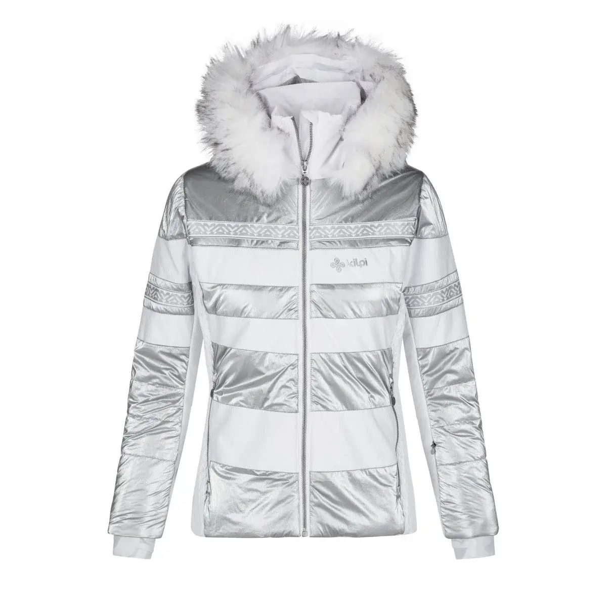 Veste de ski femme Kilpi DALILA-W blanc