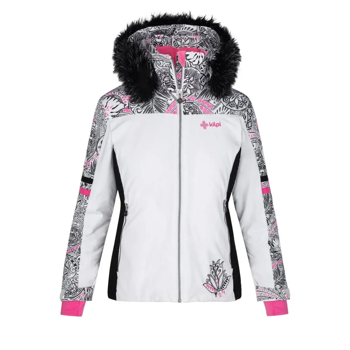 Veste de ski femme Kilpi Lena-W Blanc