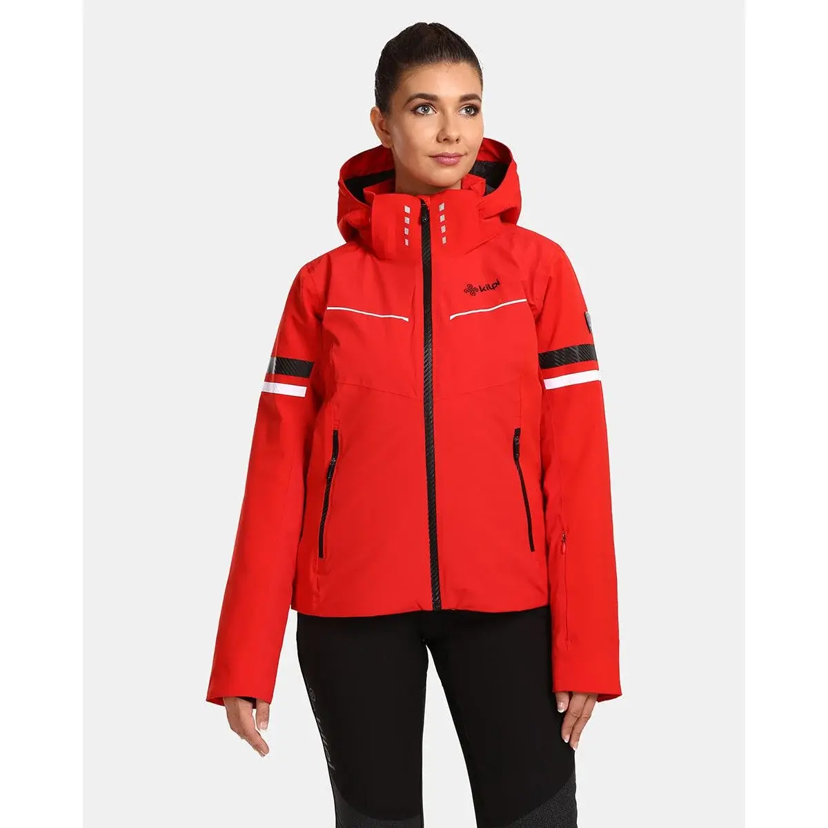 Veste de ski femme Kilpi Lorien-W Rouge
