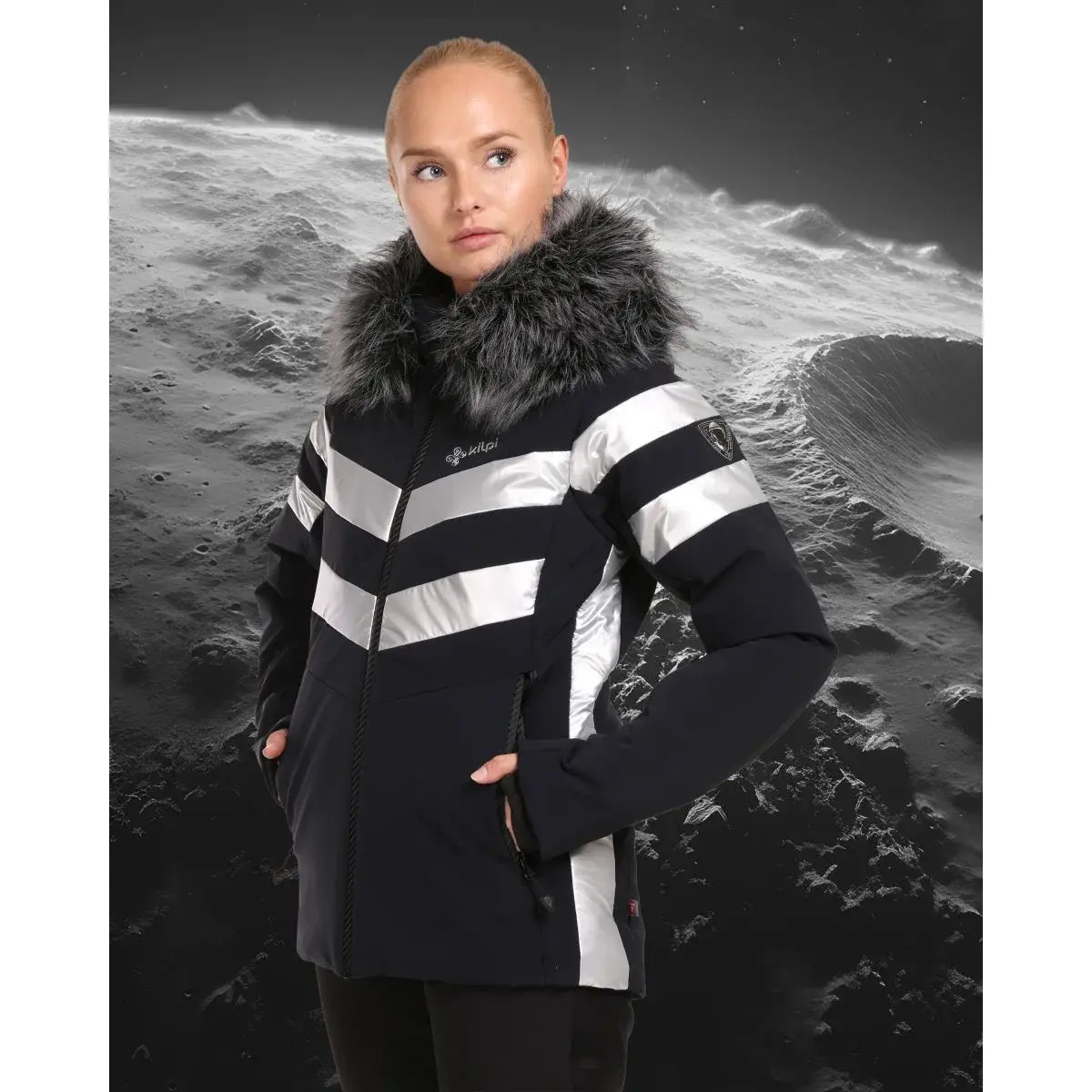 Kilpi Veste de ski femme Kilpi LTD Aster Noir