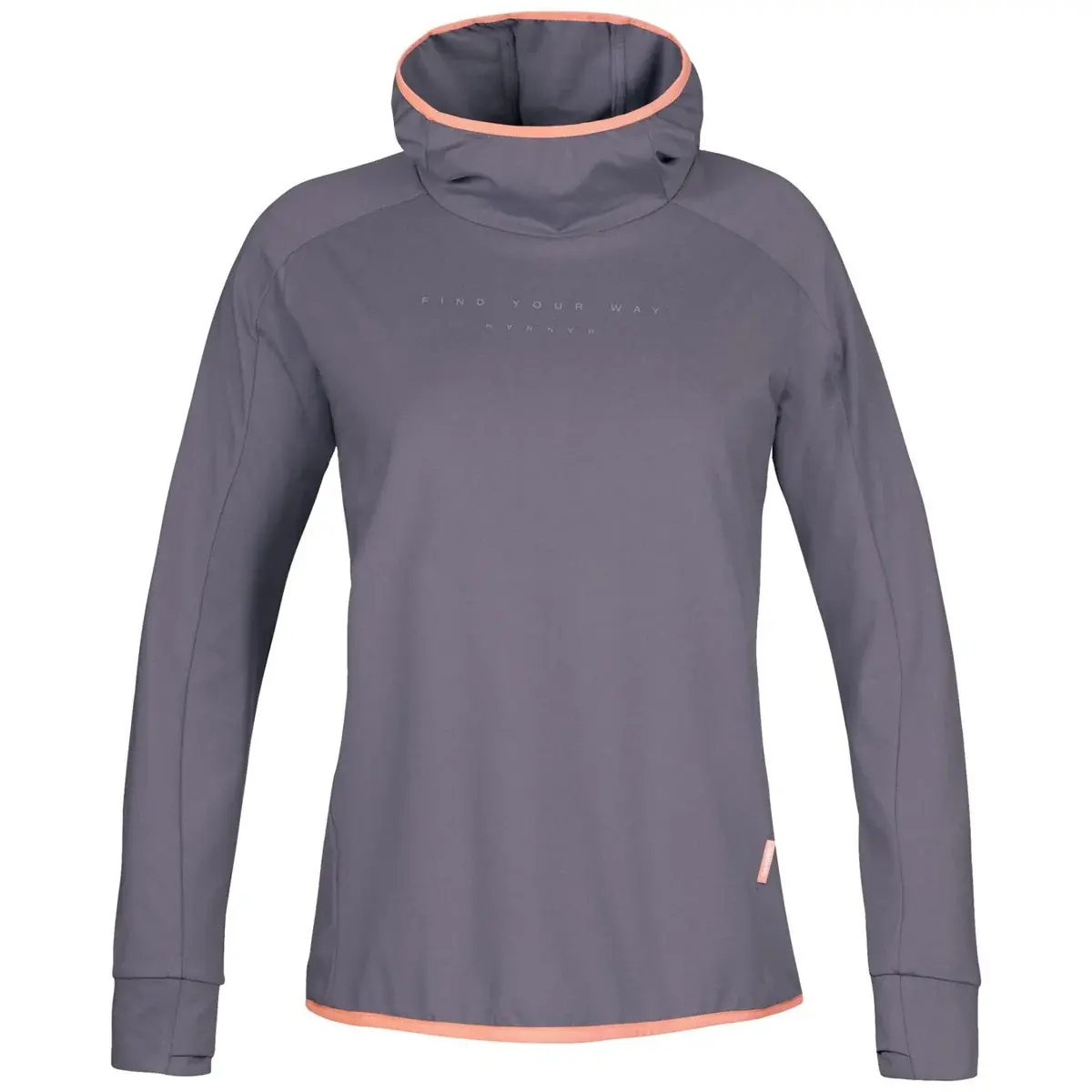 Sweat femme Hannah Nyma Hoody gray ridge mel
