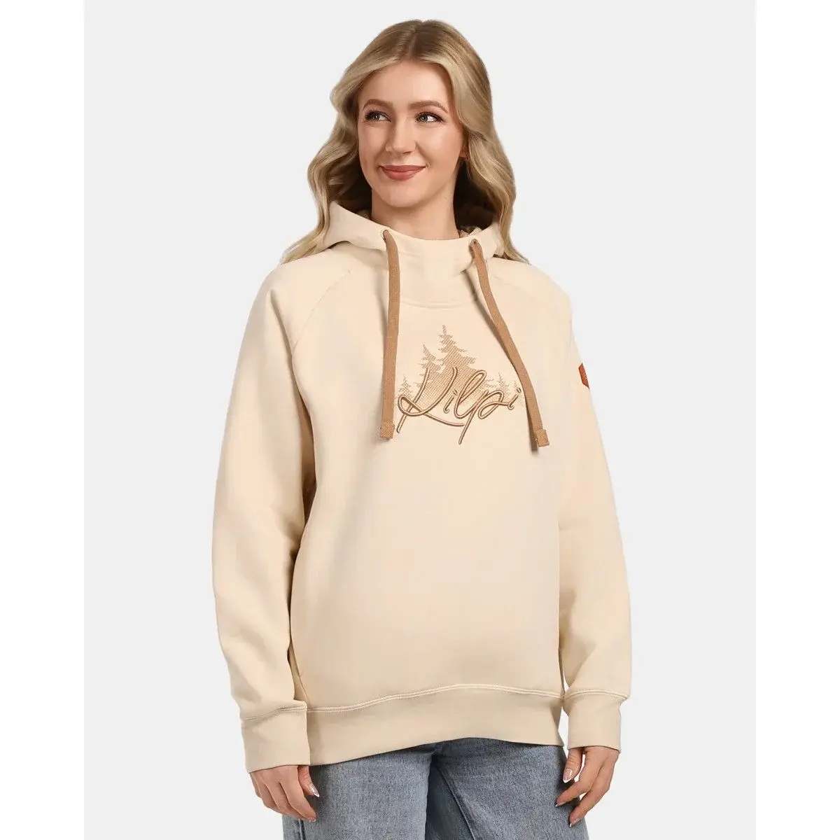 Sweat femme Kilpi NEA-W beige