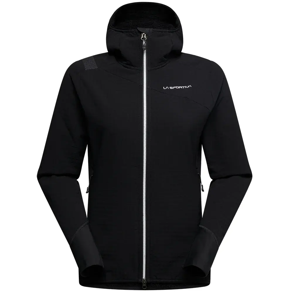 Sweat femme La Sportiva BRISTEN THERMAL HOODY black/white