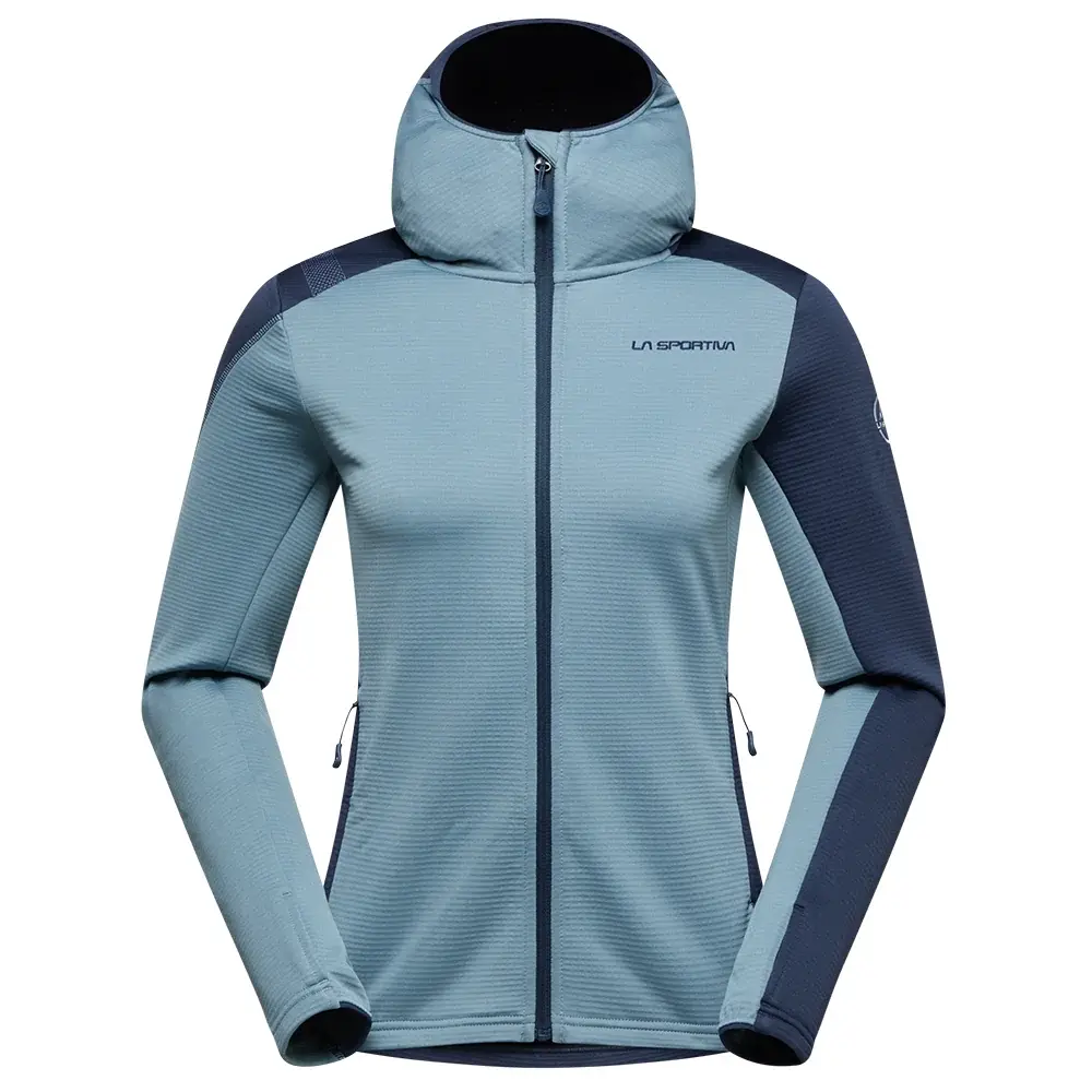La Sportiva Sweat femme La Sportiva CHILL THERMAL HOODY limestone/night sky