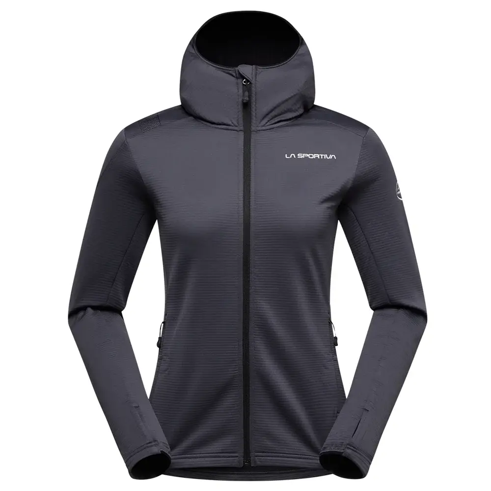 Sweat femme La Sportiva CHILL THERMAL HOODY onyx/chalk