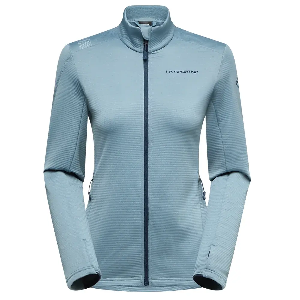 Sweat femme La Sportiva CHILL THERMAL JKT limestone/night sky