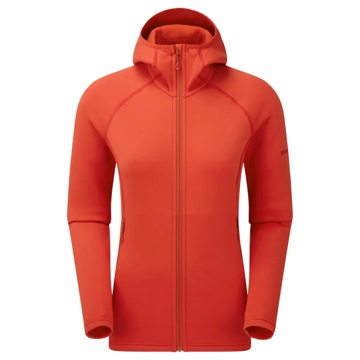 Polaire femme Montane Women's Fury Hoodie Saffron Red