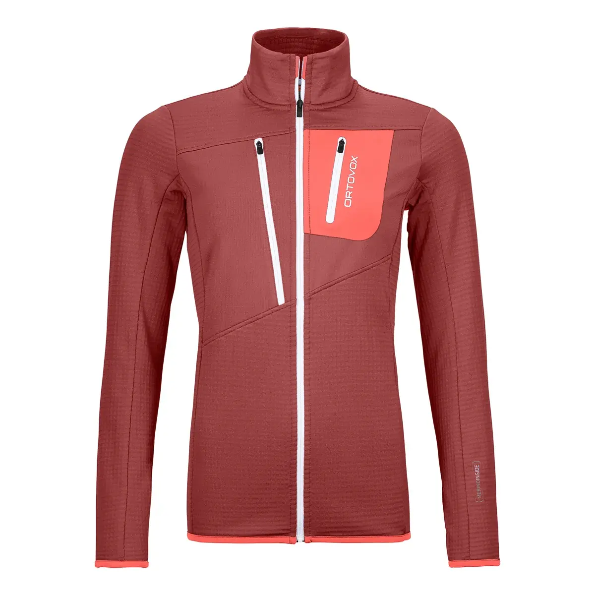 Ortovox Polaire femme Ortovox Fleece Grid Jacket Blush