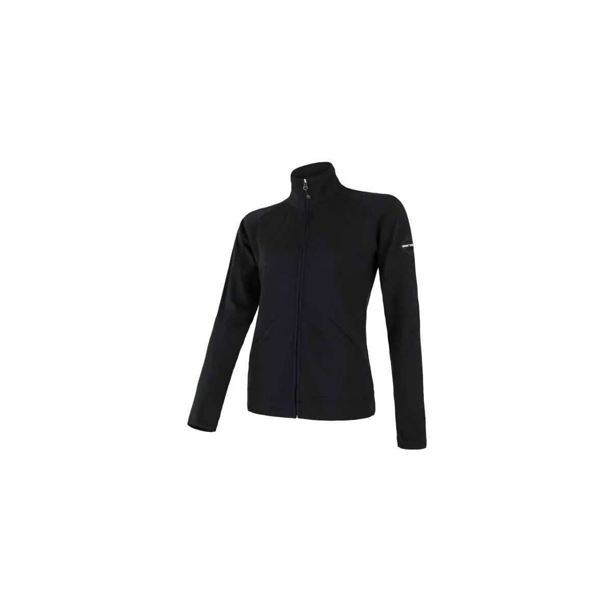 Sensor Sweat technique zippé femme Sensor Merino Upper noir